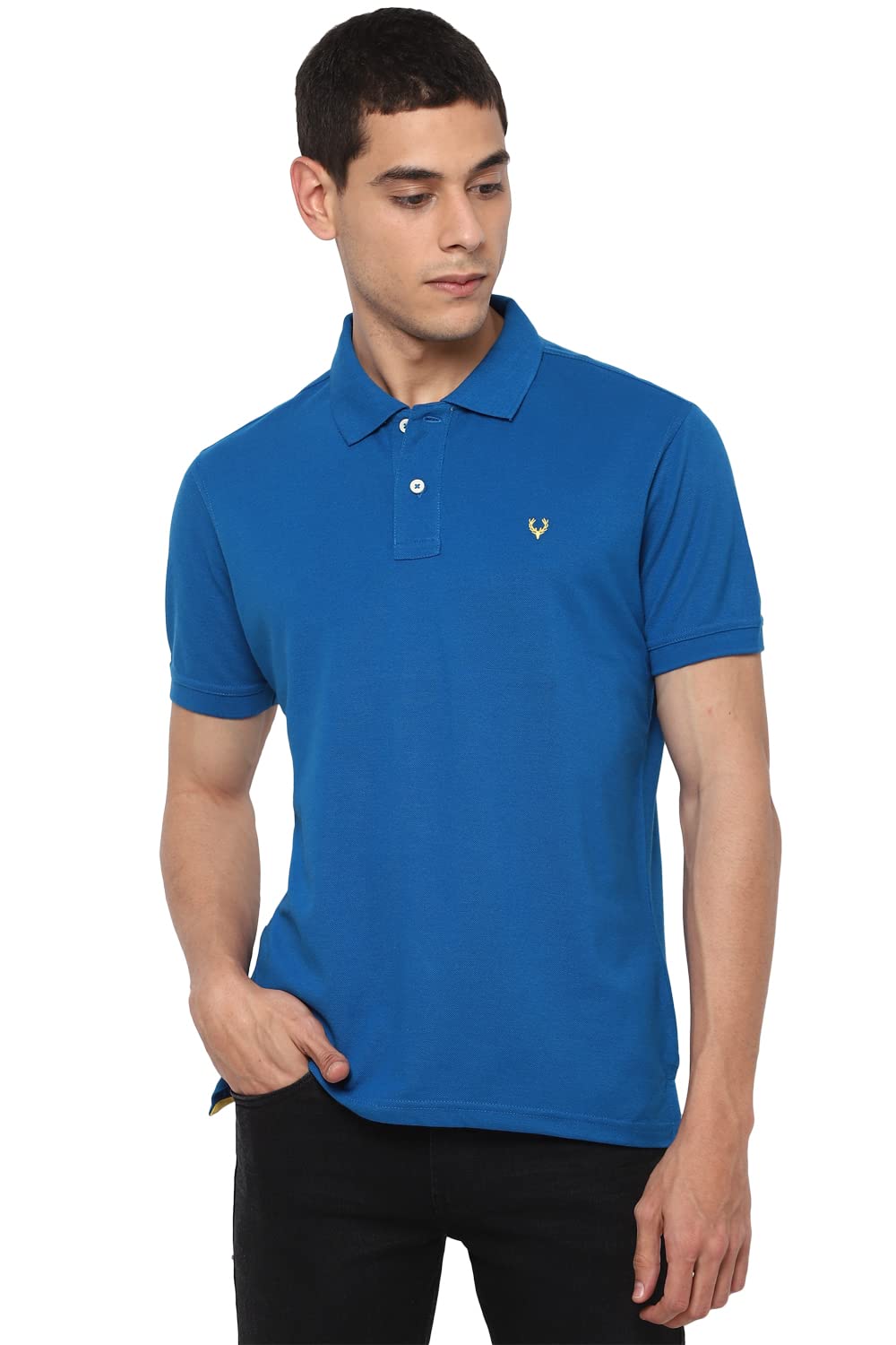 Allen Solly Men's Cotton Regular Fit Polo T-Shirt