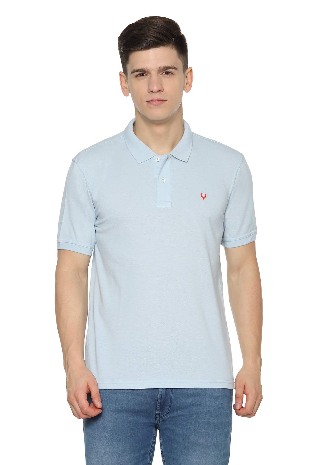 Allen Solly Men's Cotton Regular Fit Polo T-Shirt