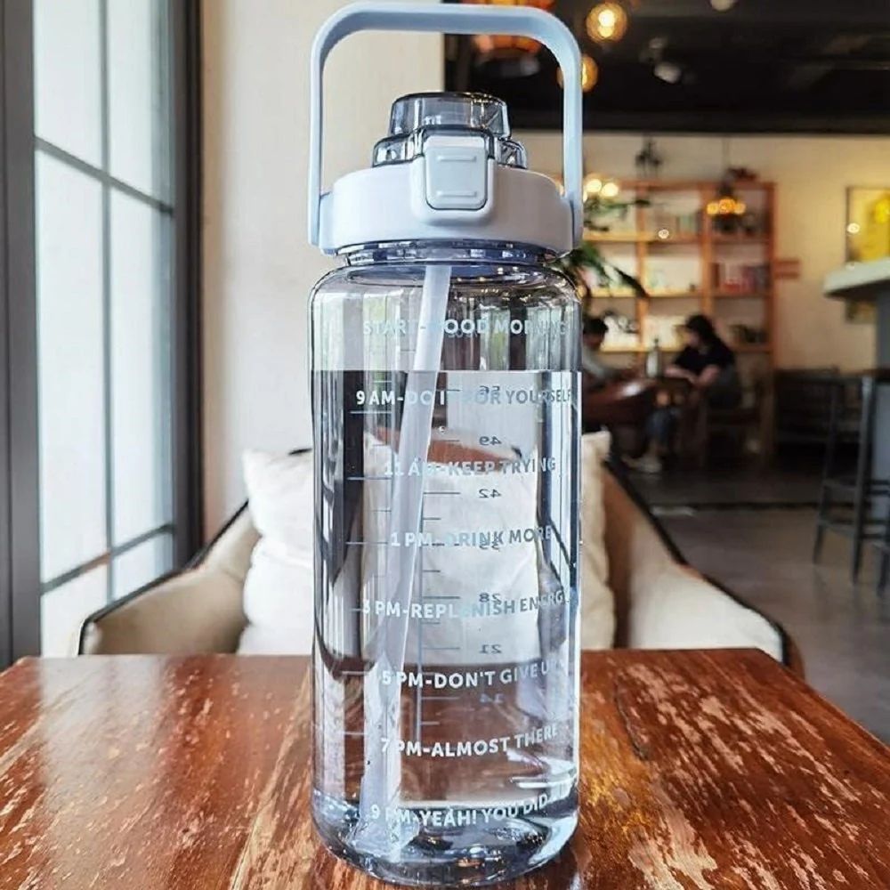 Motivational Inspirational Quotes Water Bottle, 2 Litre