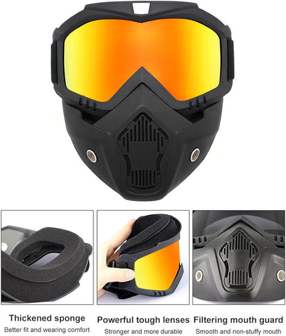 Motorcycle Goggles for safety mask.