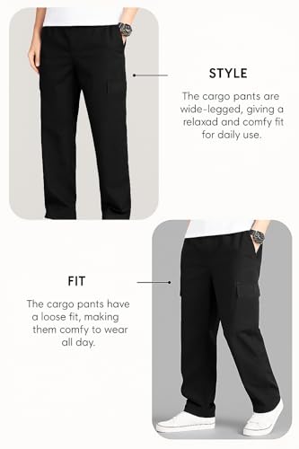 Lymio Men Cargo || Men Cargo Pants || Men Cargo Pants Cotton || Cargos for Men (Cargo-117-120)