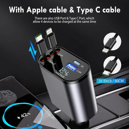 6 In 1 Car Charger