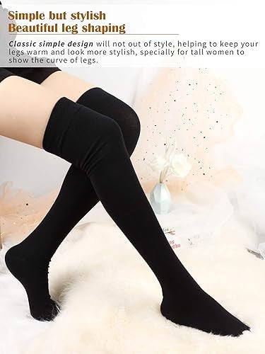Warm Woolen High Knee Winter Long Socks
