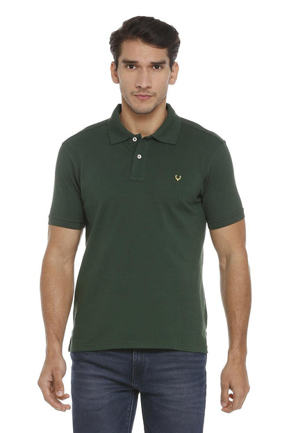 Allen Solly Men's Cotton Regular Fit Polo T-Shirt