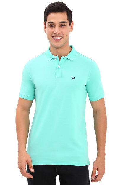Allen Solly Men's Cotton Regular Fit Polo T-Shirt