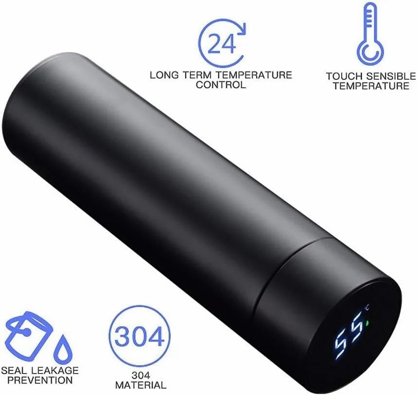 Stainless Steel Temperature Water Bottle -500 ml