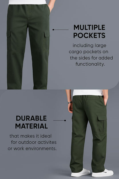 Lymio Men Cargo || Men Cargo Pants || Men Cargo Pants Cotton || Cargos for Men (Cargo-117-120)