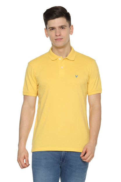 Allen Solly Men's Cotton Regular Fit Polo T-Shirt