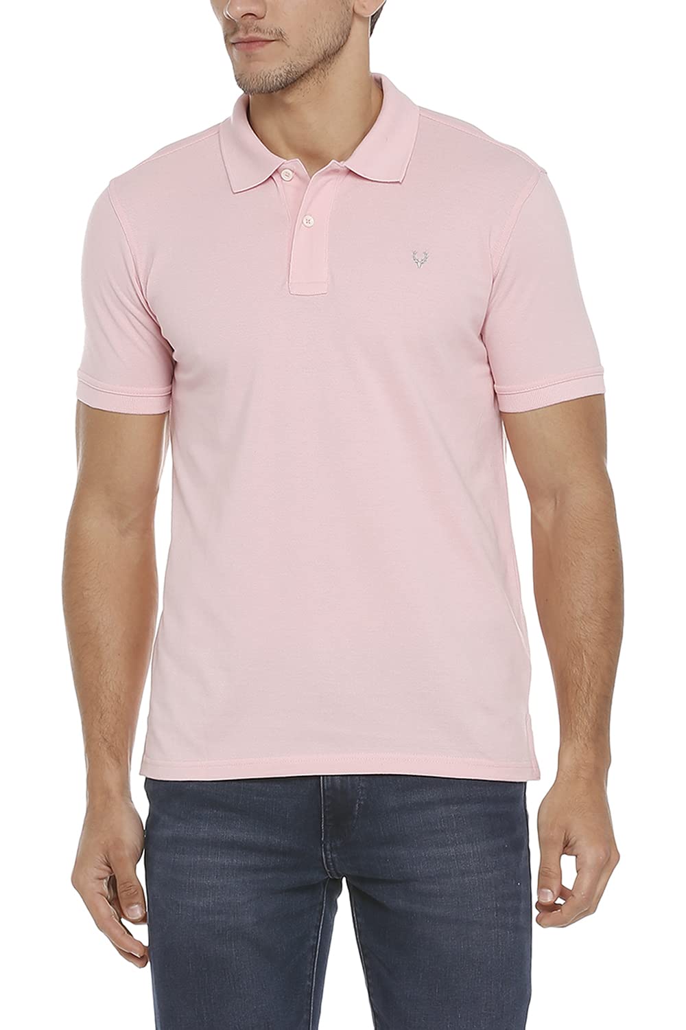 Allen Solly Men's Cotton Regular Fit Polo T-Shirt