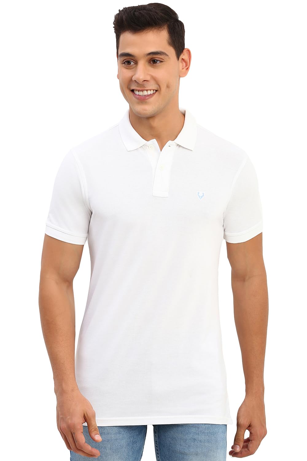Allen Solly Men's Cotton Regular Fit Polo T-Shirt