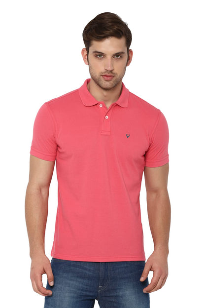 Allen Solly Men's Cotton Regular Fit Polo T-Shirt