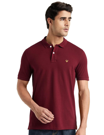 Allen Solly Men's Cotton Regular Fit Polo T-Shirt