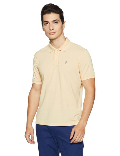 Allen Solly Men's Cotton Regular Fit Polo T-Shirt