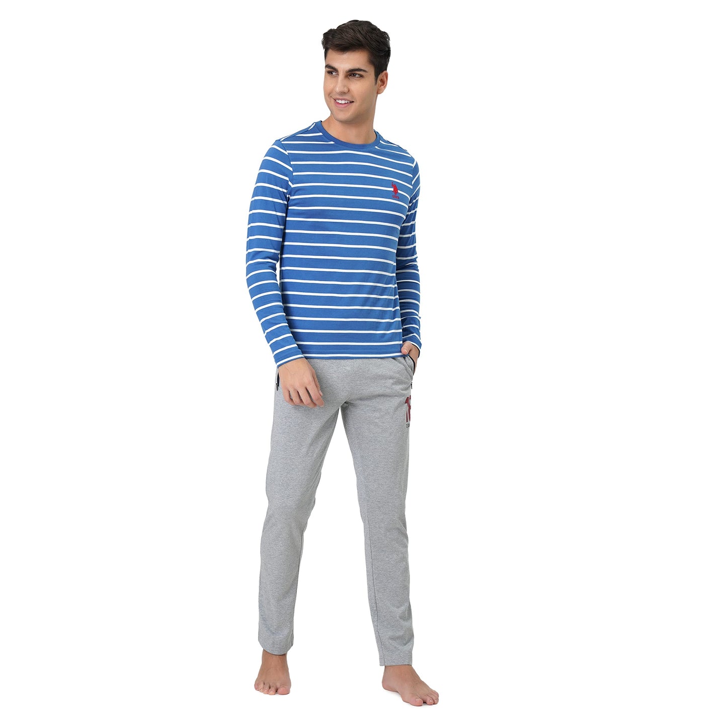 U.S. POLO ASSN. Men's Regular Fit Mid Rise Track Pant