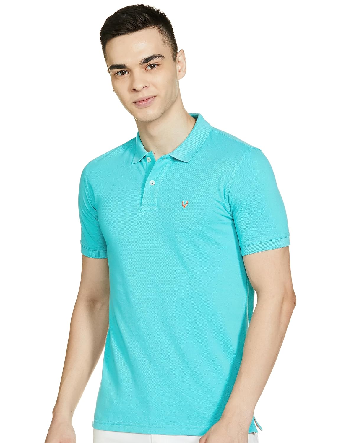 Allen Solly Men's Cotton Regular Fit Polo T-Shirt