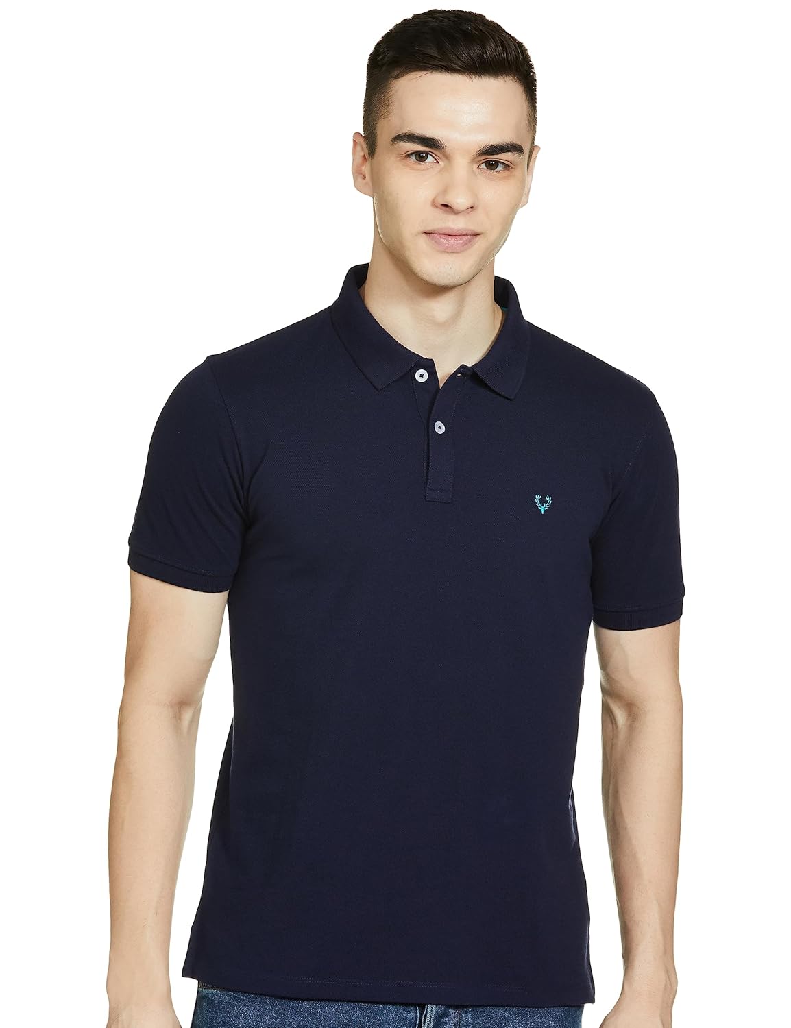 Allen Solly Men's Cotton Regular Fit Polo T-Shirt