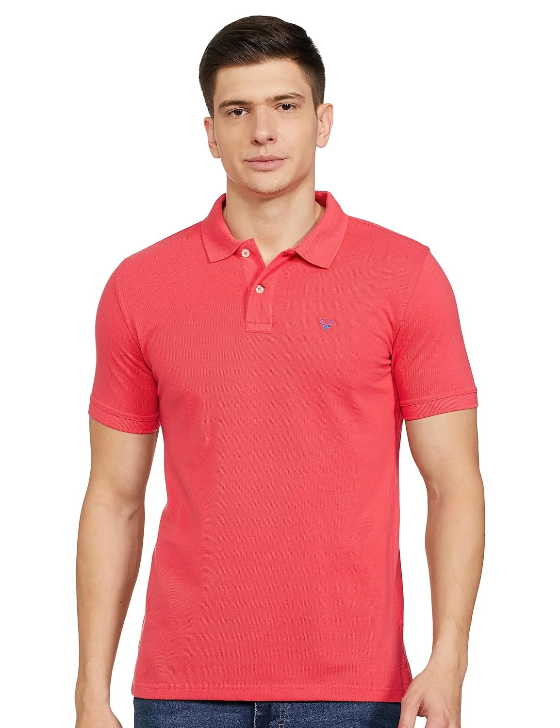 Allen Solly Men's Cotton Regular Fit Polo T-Shirt