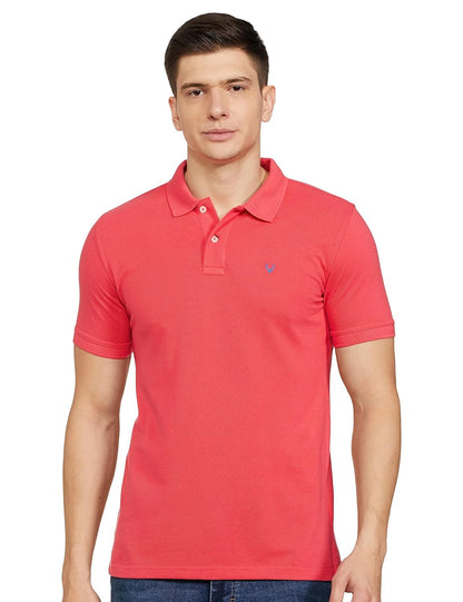 Allen Solly Men's Cotton Regular Fit Polo T-Shirt