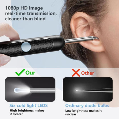 Plastic sky Earwax Cleaner With Camera