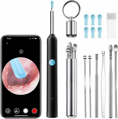 Plastic sky Earwax Cleaner With Camera